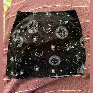 Black Celestial Skirt